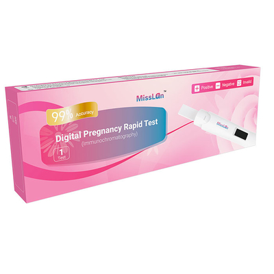 30 شهرًا من One Step Digital HCG Test Kit شريط البول من أجل OTC 1st استجابة الحمل