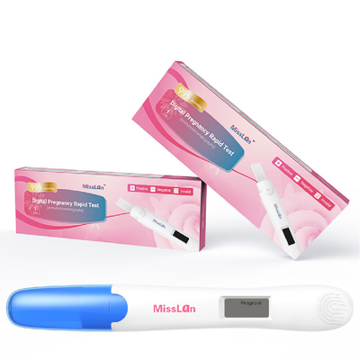 اختبار حمل البول الرقمي FDA 510k مع نتيجة سريعة لاختبار الحمل الرقمي