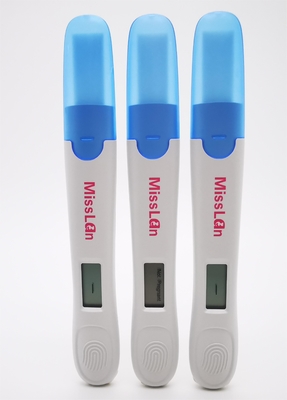طقم اختبار الحمل الرقمي المتقدم من الولايات المتحدة الأمريكية FDA CE للكشف عن HCG في البول